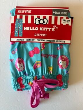 Hello Kitty Women’s XS Pajama Pants Lounge Pants New @